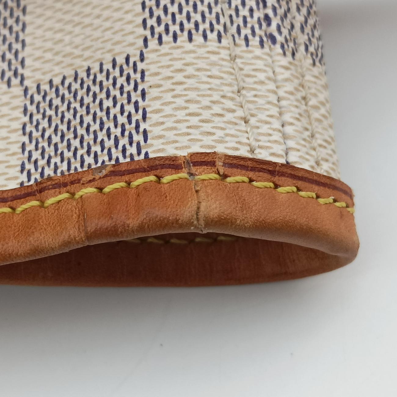 Pre-owned Louis Vuitton Neverfull MM Azur Damier Canvas N51107 shoulderbag | stylenewstar