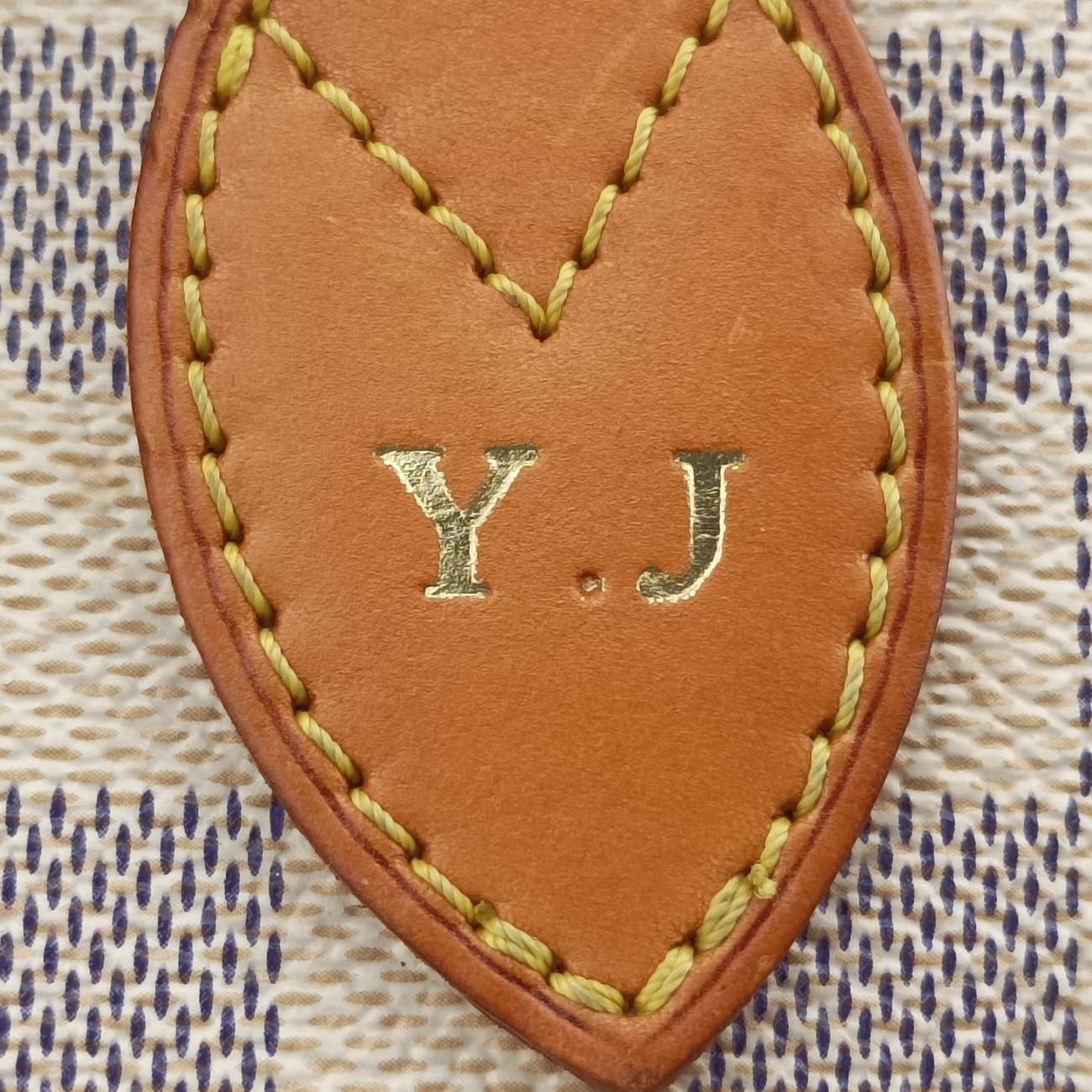 Pre-owned Louis Vuitton Neverfull MM Azur Damier Canvas N51107 shoulderbag | stylenewstar