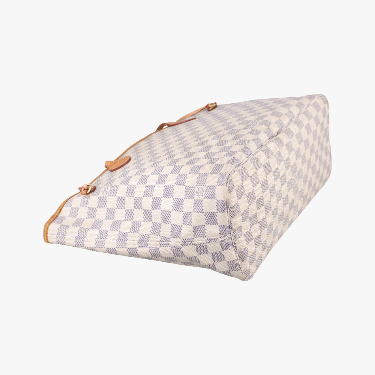 Pre-owned Louis Vuitton Neverfull MM Azur Damier Canvas N51107 shoulderbag | stylenewstar