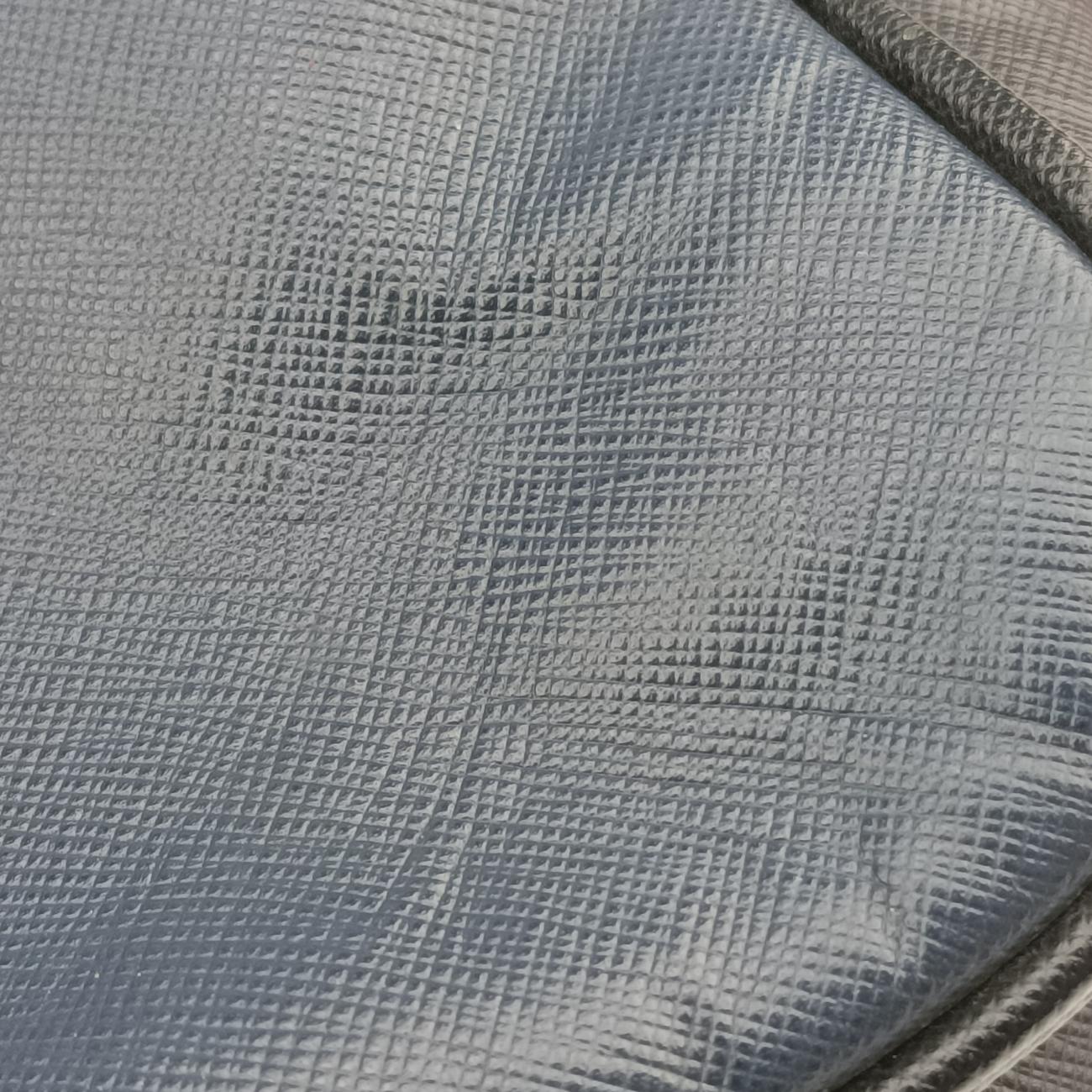 Secondhand Prada briefcase business Navy SAFFIANO Leather 2VE363 handbag | stylenewstar