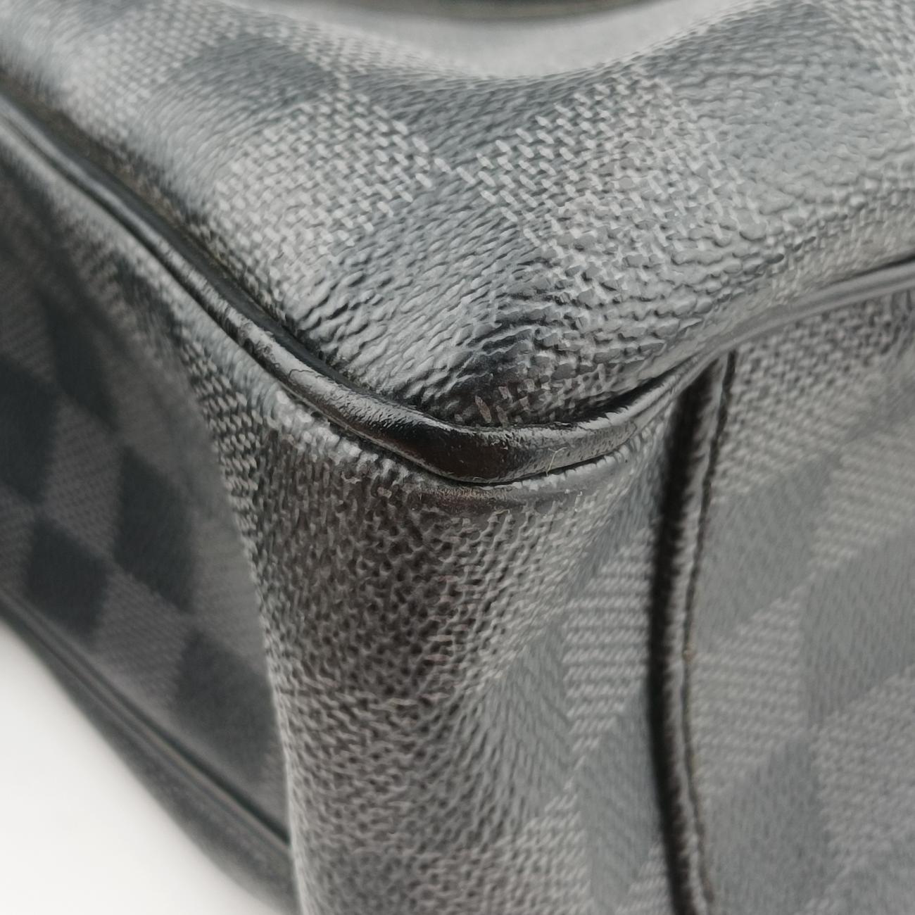Secondhand Louis Vuitton Graphite Tadao PM Graphite Damier Graphite N41259 handbag | stylenewstar