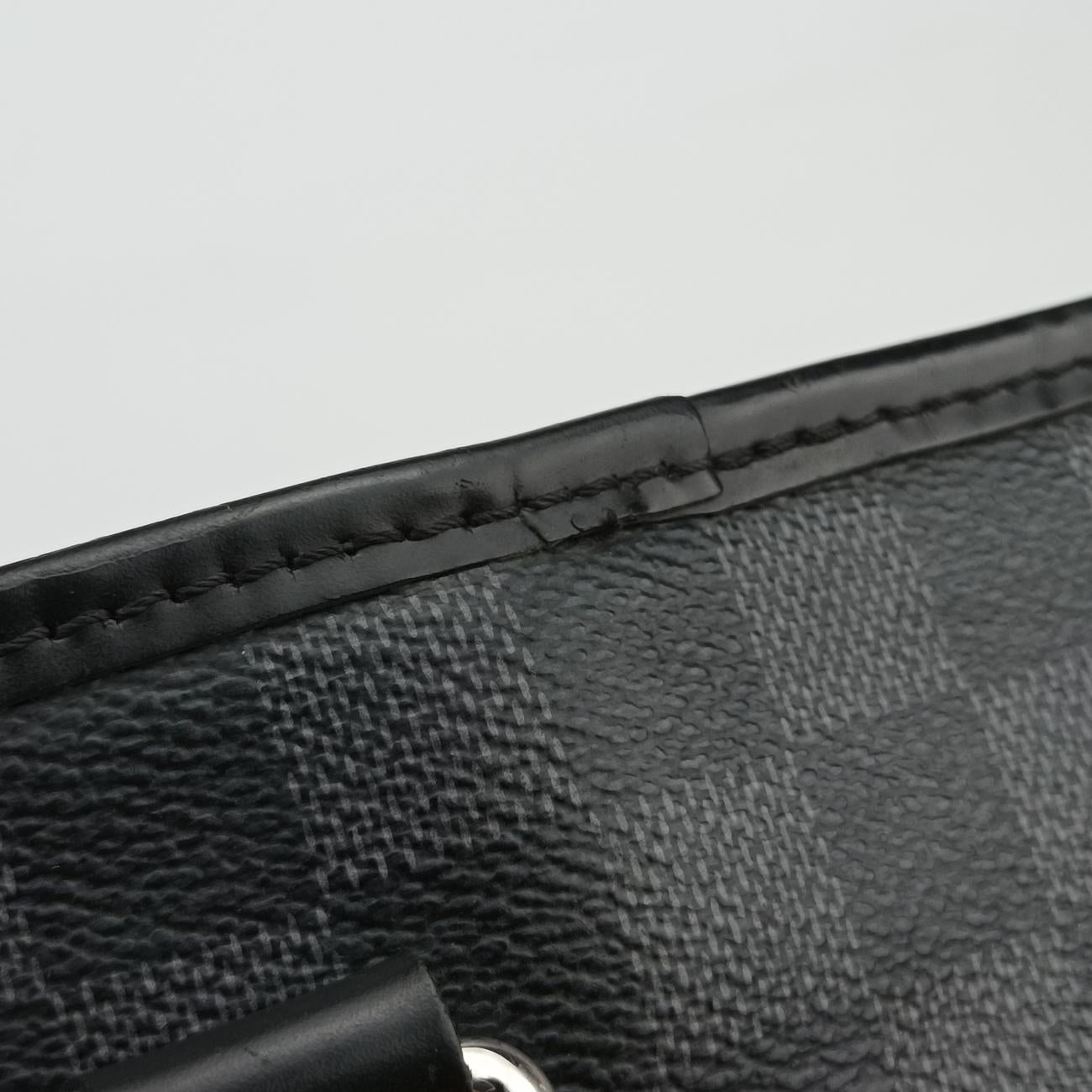 Secondhand Louis Vuitton Graphite Tadao PM Graphite Damier Graphite N41259 handbag | stylenewstar