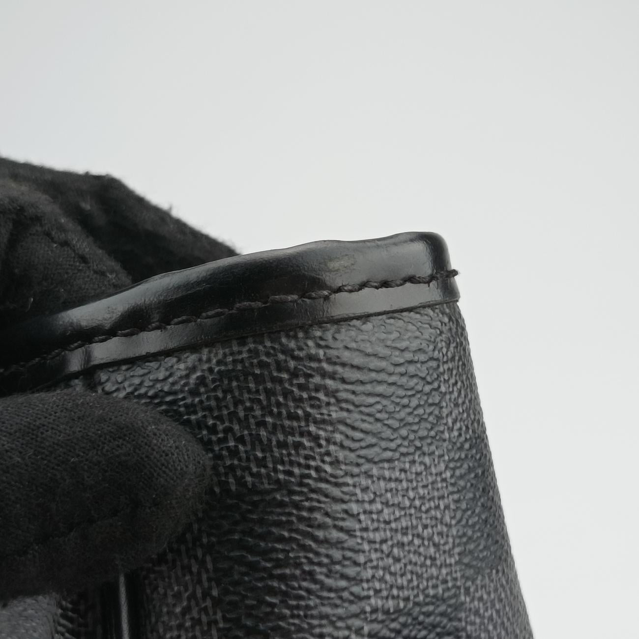 Secondhand Louis Vuitton Graphite Tadao PM Graphite Damier Graphite N41259 handbag | stylenewstar