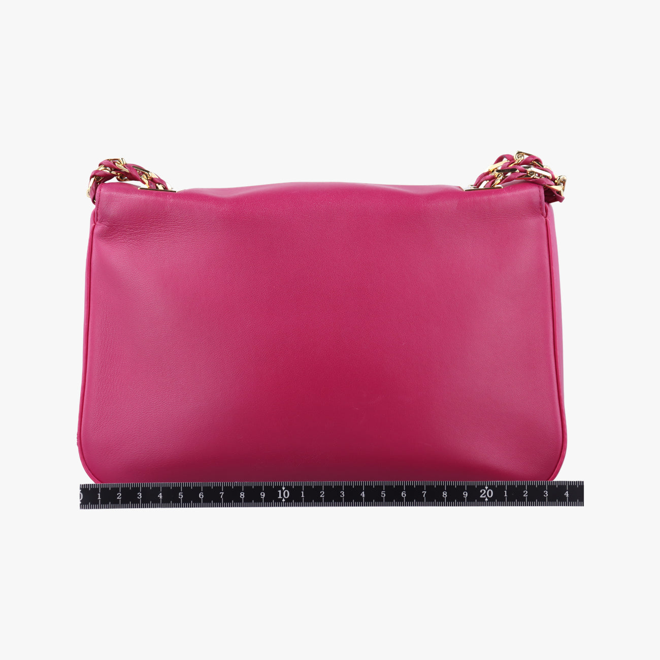 Pre-owned Fendi Be Baguette Rose Leather 8BR677 shoulderbag | stylenewstar