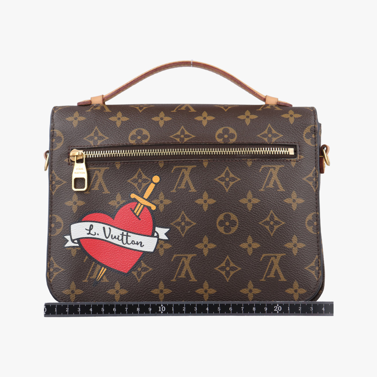 Pre-owned Louis Vuitton Pochette MéTIS MM Brown×multicolor Monogram Patches M43991 shoulderbag | stylenewstar