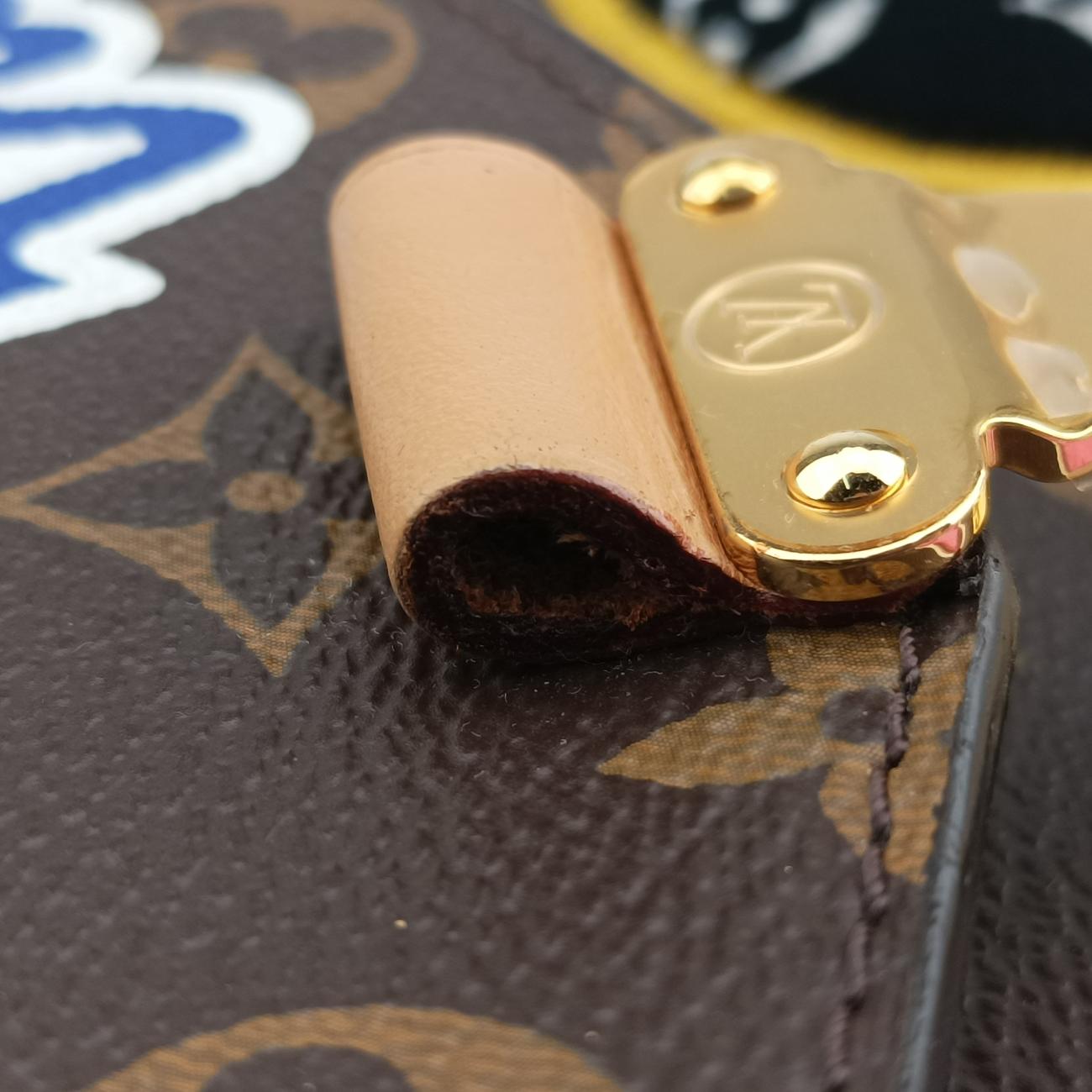 Pre-owned Louis Vuitton Pochette MéTIS MM Brown×multicolor Monogram Patches M43991 shoulderbag | stylenewstar