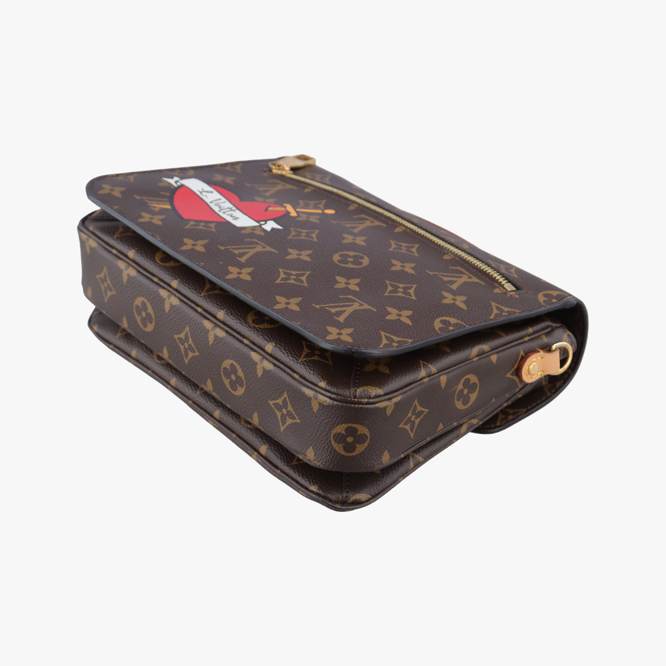 Pre-owned Louis Vuitton Pochette MéTIS MM Brown×multicolor Monogram Patches M43991 shoulderbag | stylenewstar