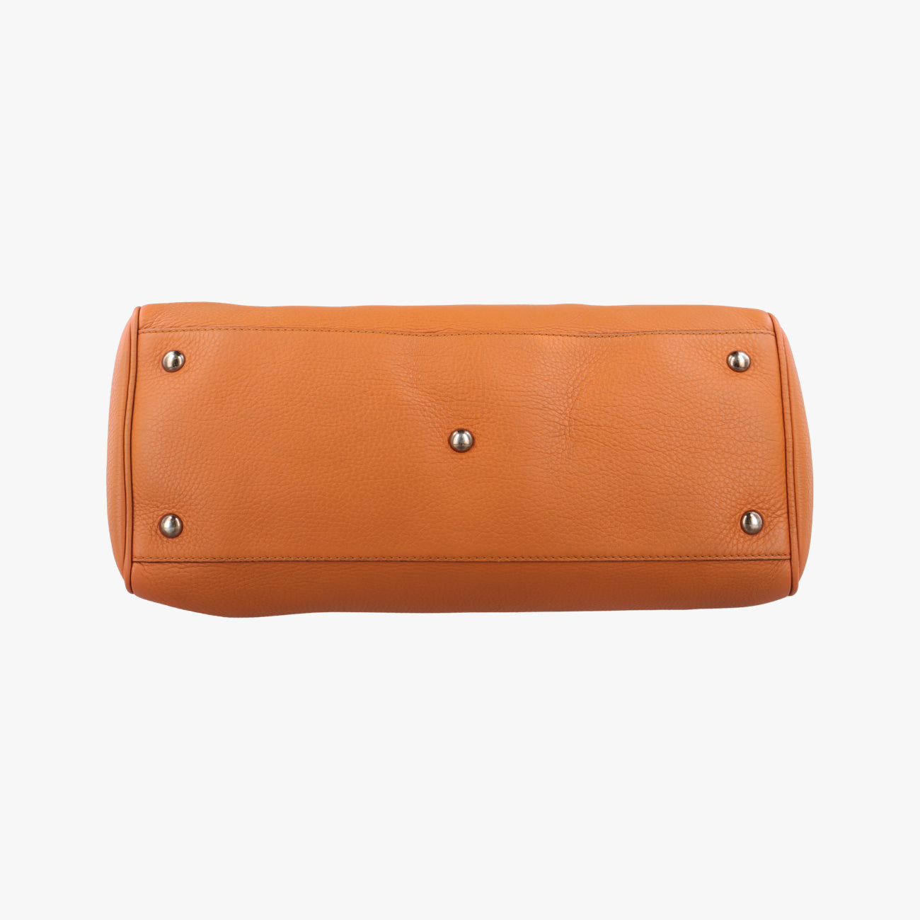 Pre-owned Gucci Bamboo Shopper Orange Leather 323660 shoulderbag | stylenewstar