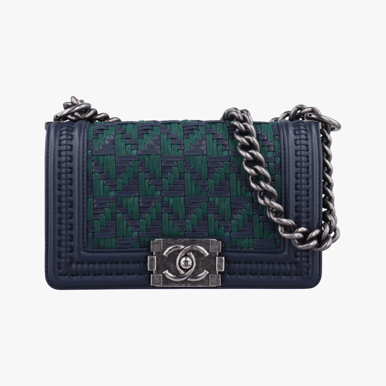 Secondhand Chanel BOY CHANEL Multicolour Leather A67085 shoulderbag | stylenewstar