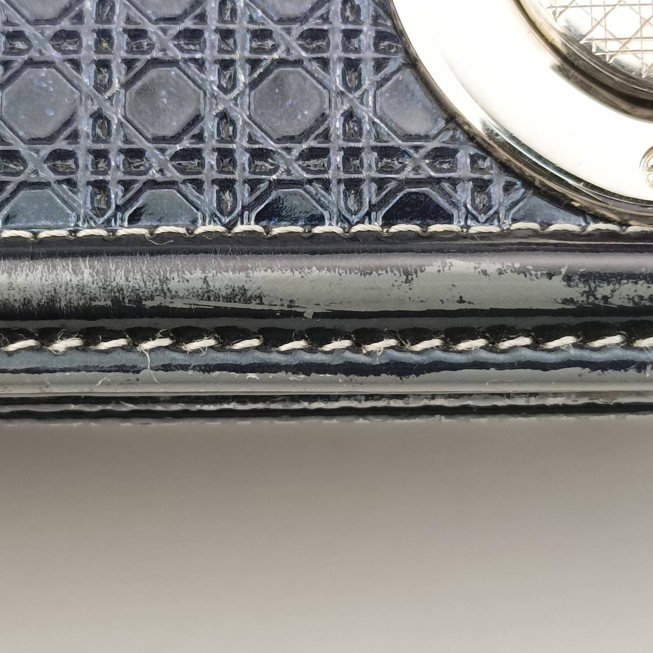 Pre-owned Christian Dior Diorama Silver×Multicolour Leather  shoulderbag | stylenewstar