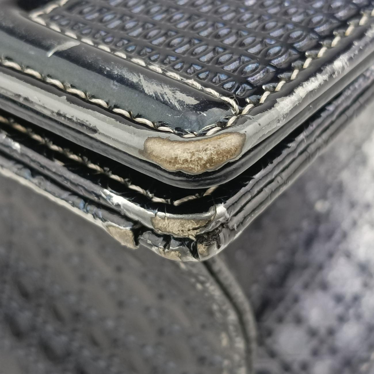 Pre-owned Christian Dior Diorama Silver×Multicolour Leather  shoulderbag | stylenewstar