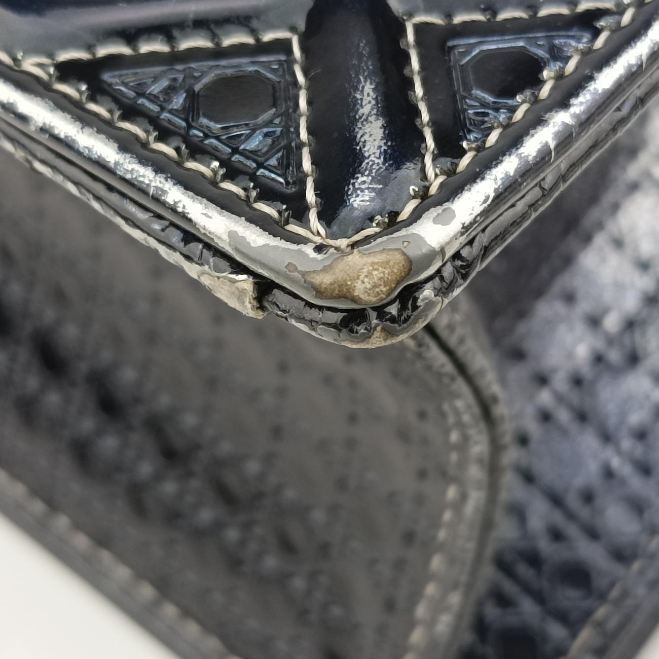 Pre-owned Christian Dior Diorama Silver×Multicolour Leather  shoulderbag | stylenewstar