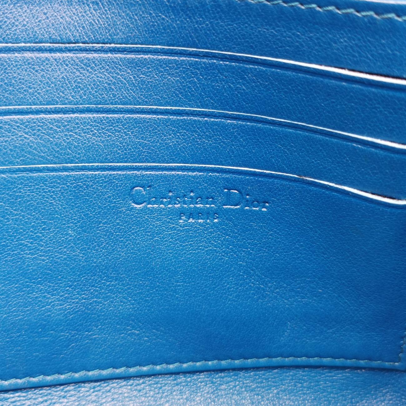 Pre-owned Christian Dior Miss Dior Green Patent  shoulderbag | stylenewstar