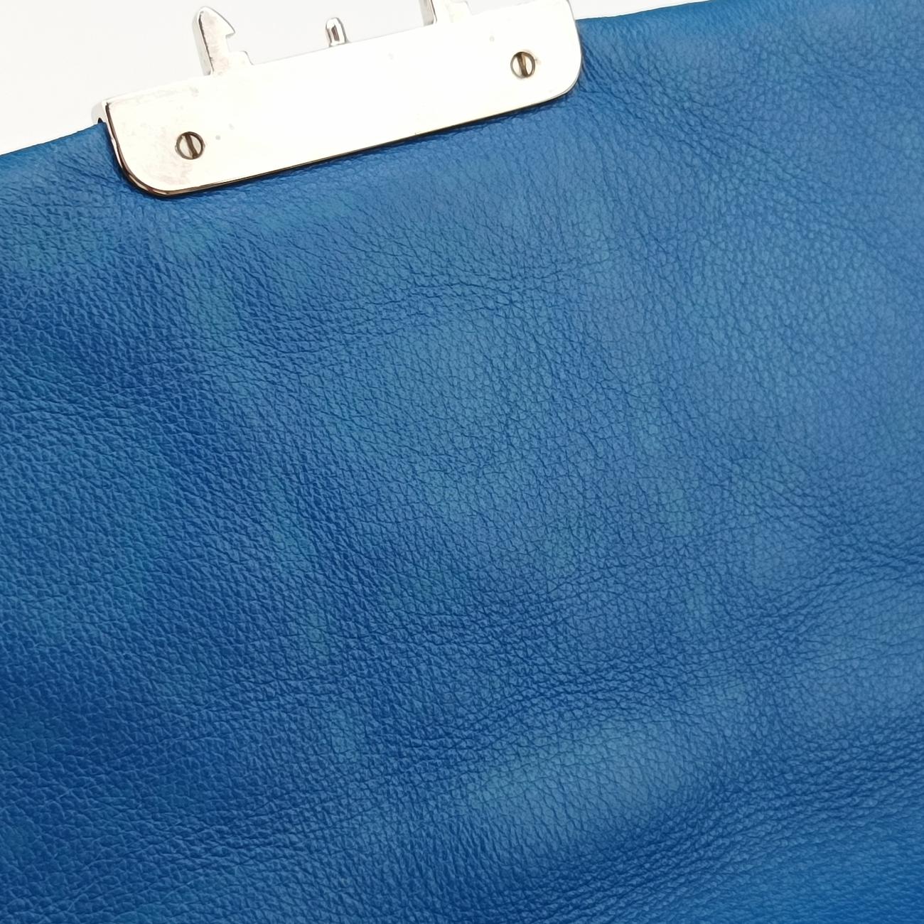 Pre-owned Christian Dior Miss Dior Green Patent  shoulderbag | stylenewstar