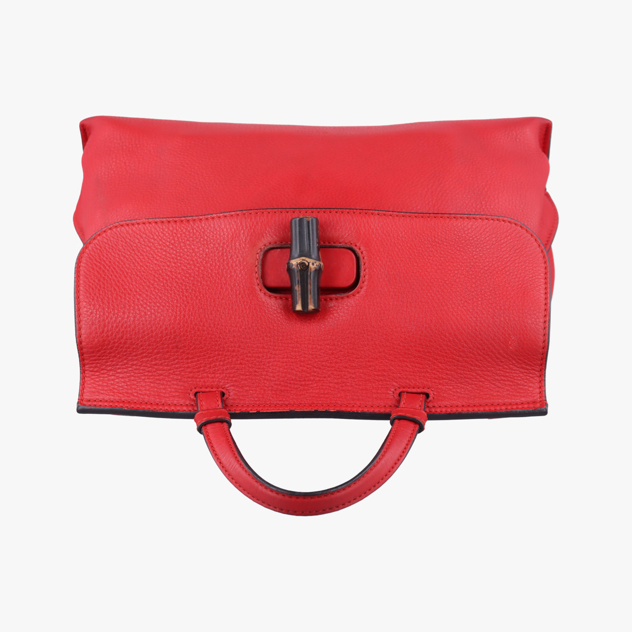 Vintage Gucci Bamboo Daily Red Leather 392013 shoulderbag | stylenewstar