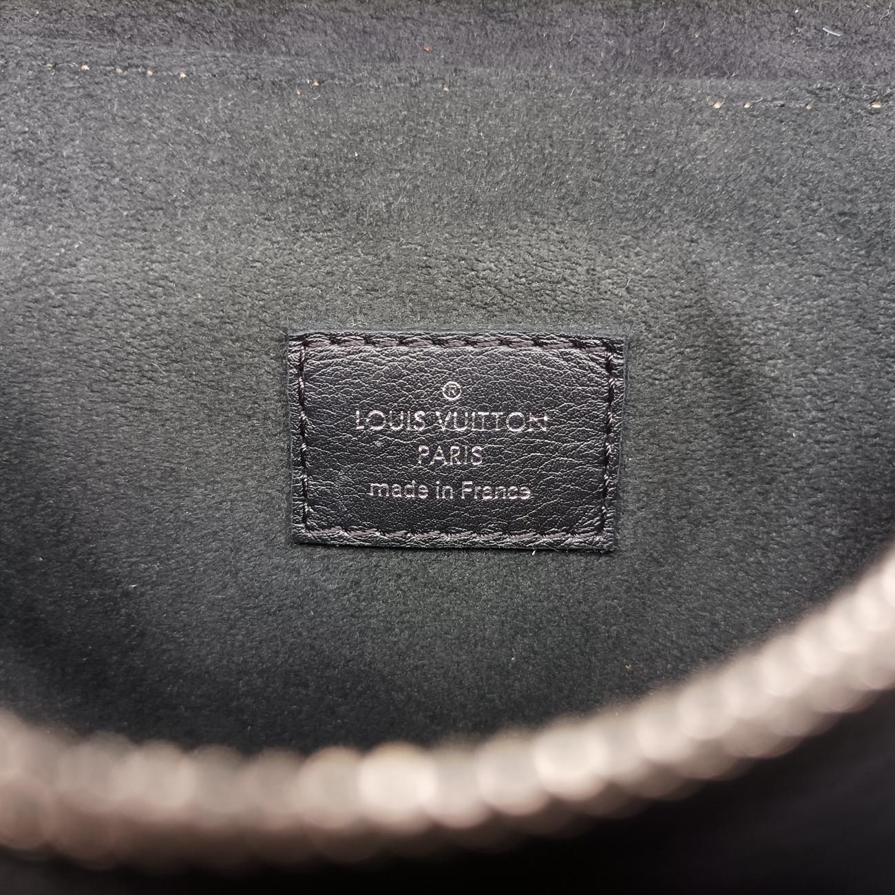 Vintage Louis Vuitton Pochette Kabuki Mask Brown×MARRON×FUCHSIA Monogram Reverse×Epi M43495 shoulderbag | stylenewstar