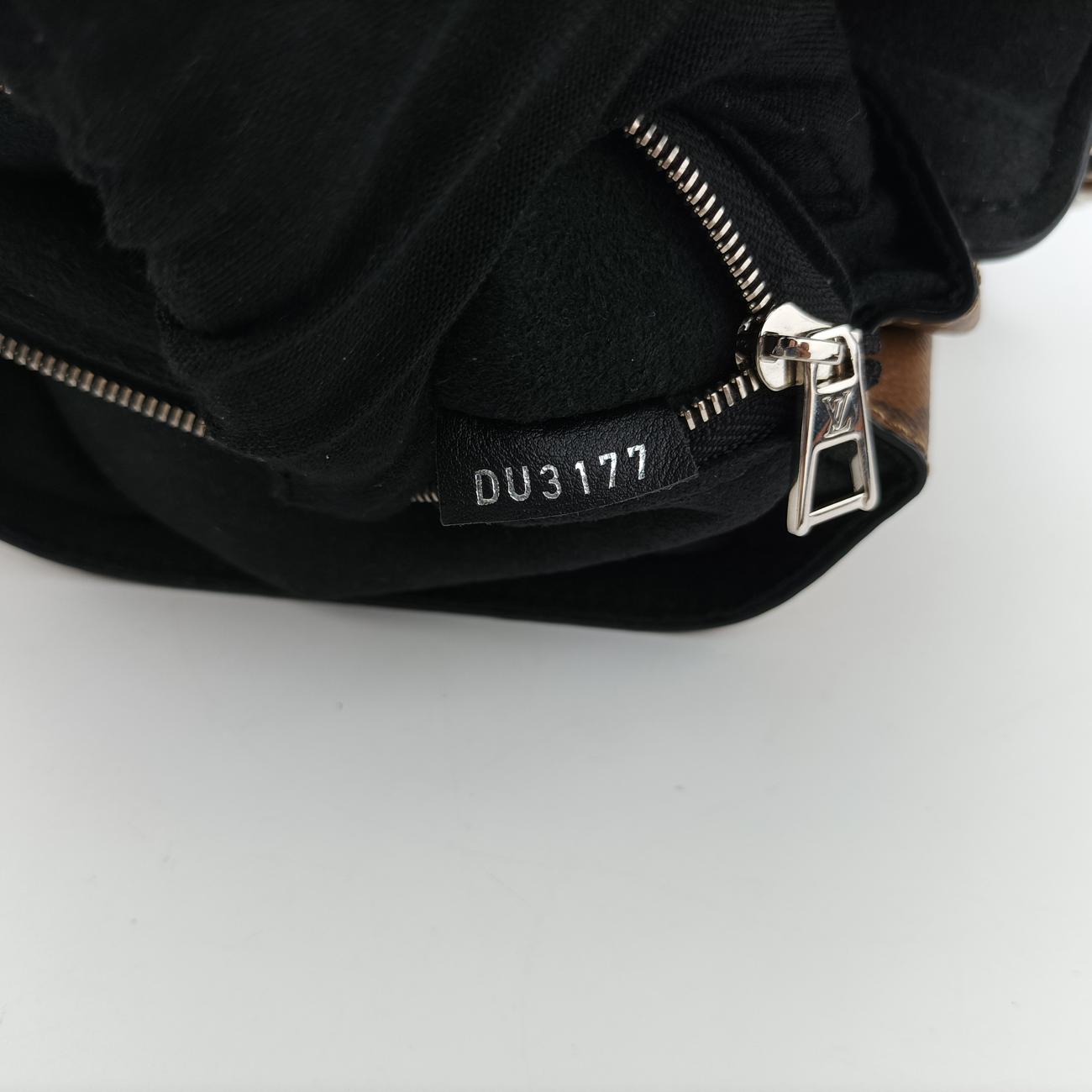 Vintage Louis Vuitton Pochette Kabuki Mask Brown×MARRON×FUCHSIA Monogram Reverse×Epi M43495 shoulderbag | stylenewstar