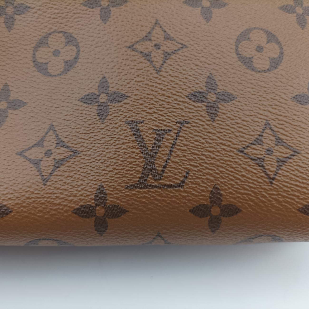 Vintage Louis Vuitton Pochette Kabuki Mask Brown×MARRON×FUCHSIA Monogram Reverse×Epi M43495 shoulderbag | stylenewstar