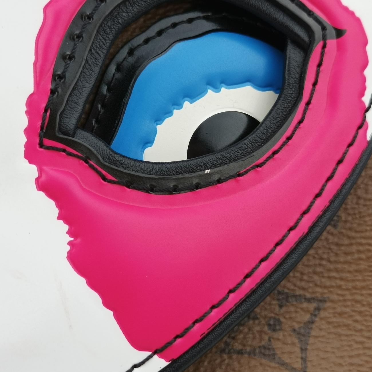 Vintage Louis Vuitton Pochette Kabuki Mask Brown×MARRON×FUCHSIA Monogram Reverse×Epi M43495 shoulderbag | stylenewstar