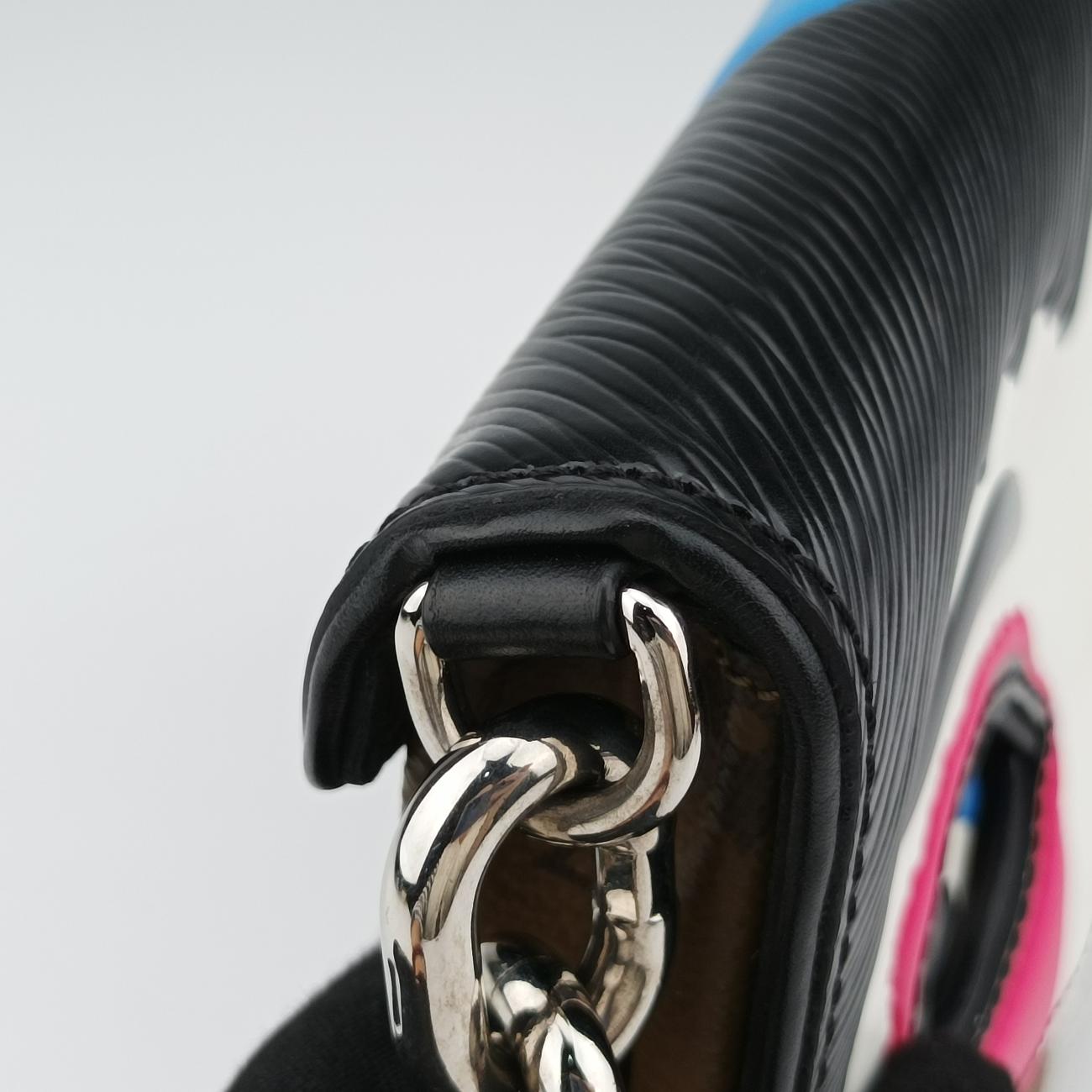 Vintage Louis Vuitton Pochette Kabuki Mask Brown×MARRON×FUCHSIA Monogram Reverse×Epi M43495 shoulderbag | stylenewstar