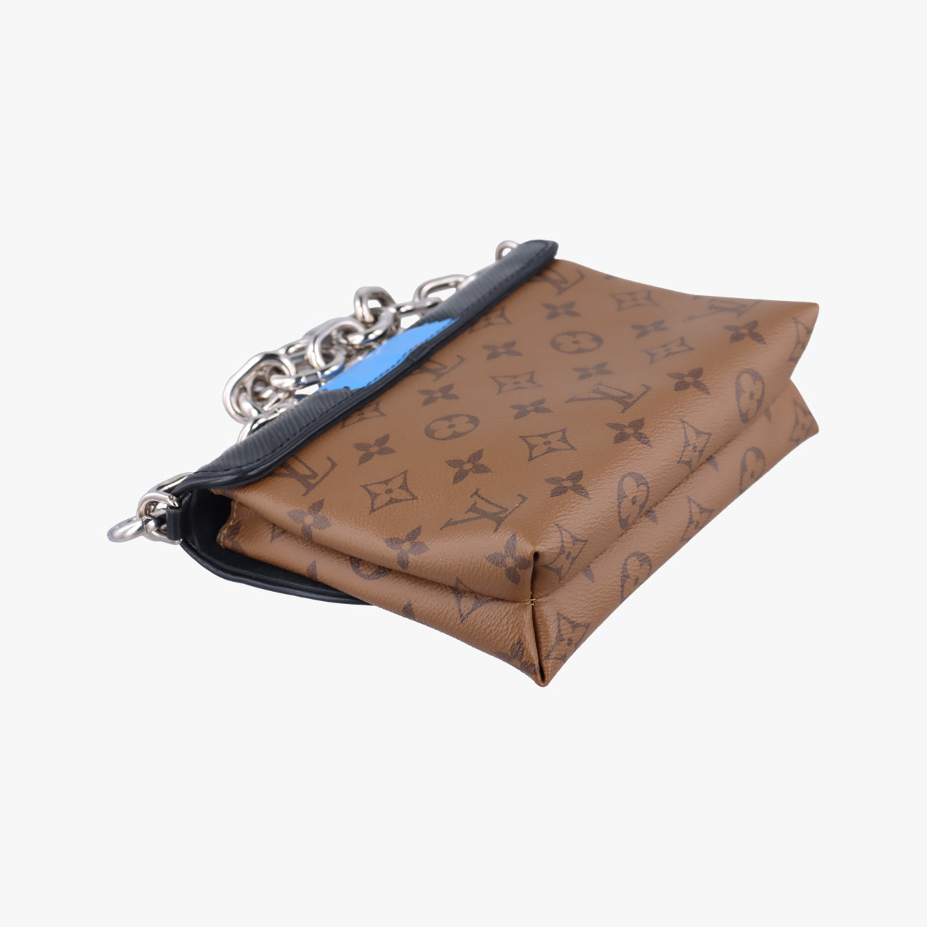 Vintage Louis Vuitton Pochette Kabuki Mask Brown×MARRON×FUCHSIA Monogram Reverse×Epi M43495 shoulderbag | stylenewstar