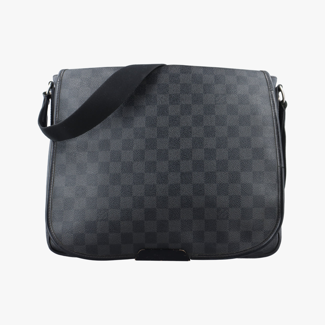 Pre-owned Louis Vuitton DANIEL MM Noir Damier Graphite N58029 shoulderbag | stylenewstar