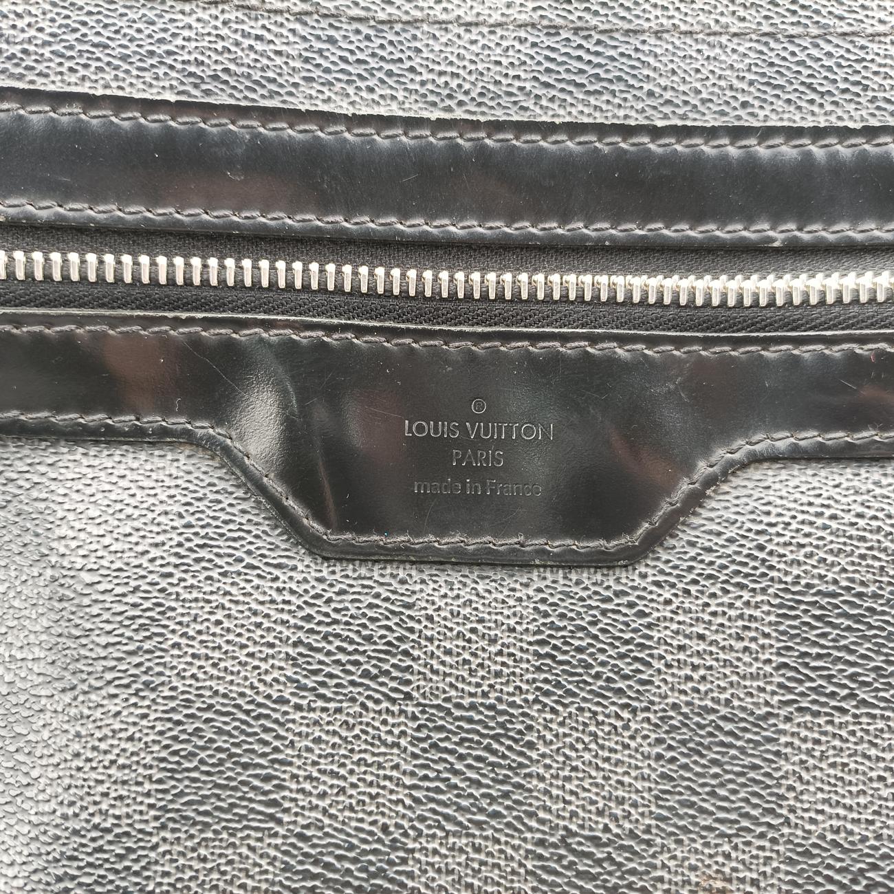 Pre-owned Louis Vuitton DANIEL MM Noir Damier Graphite N58029 shoulderbag | stylenewstar