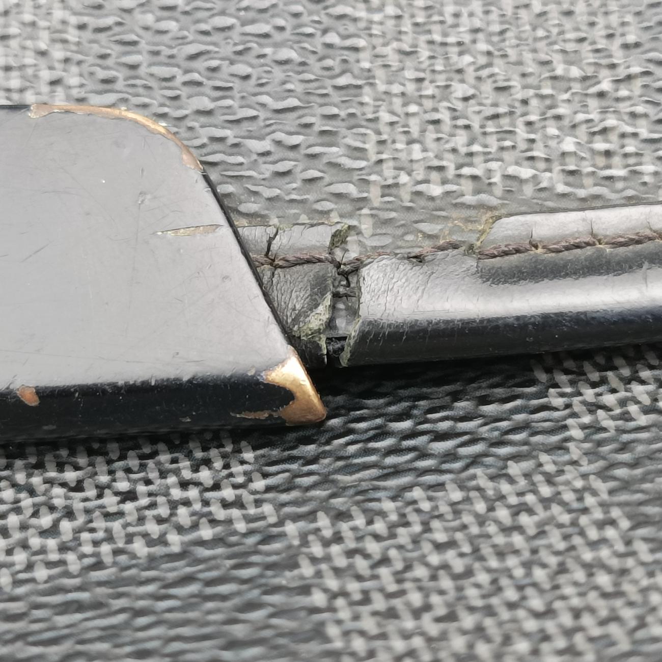 Pre-owned Louis Vuitton DANIEL MM Noir Damier Graphite N58029 shoulderbag | stylenewstar