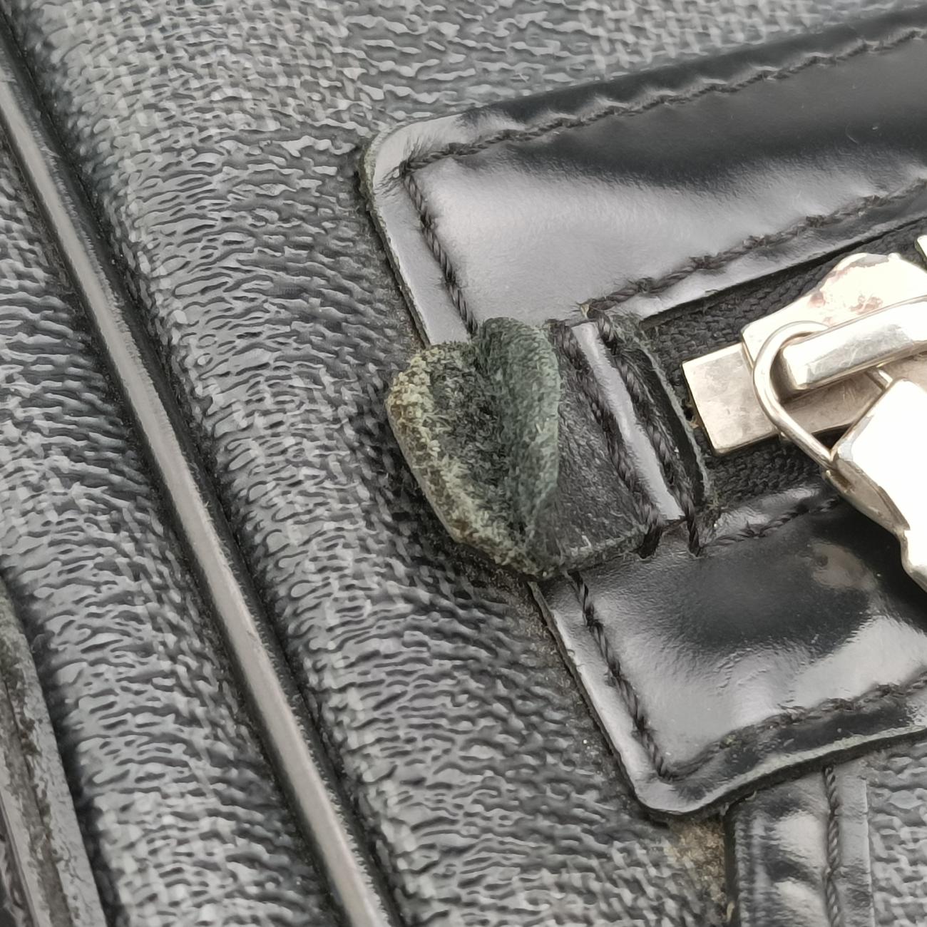 Pre-owned Louis Vuitton DANIEL MM Noir Damier Graphite N58029 shoulderbag | stylenewstar