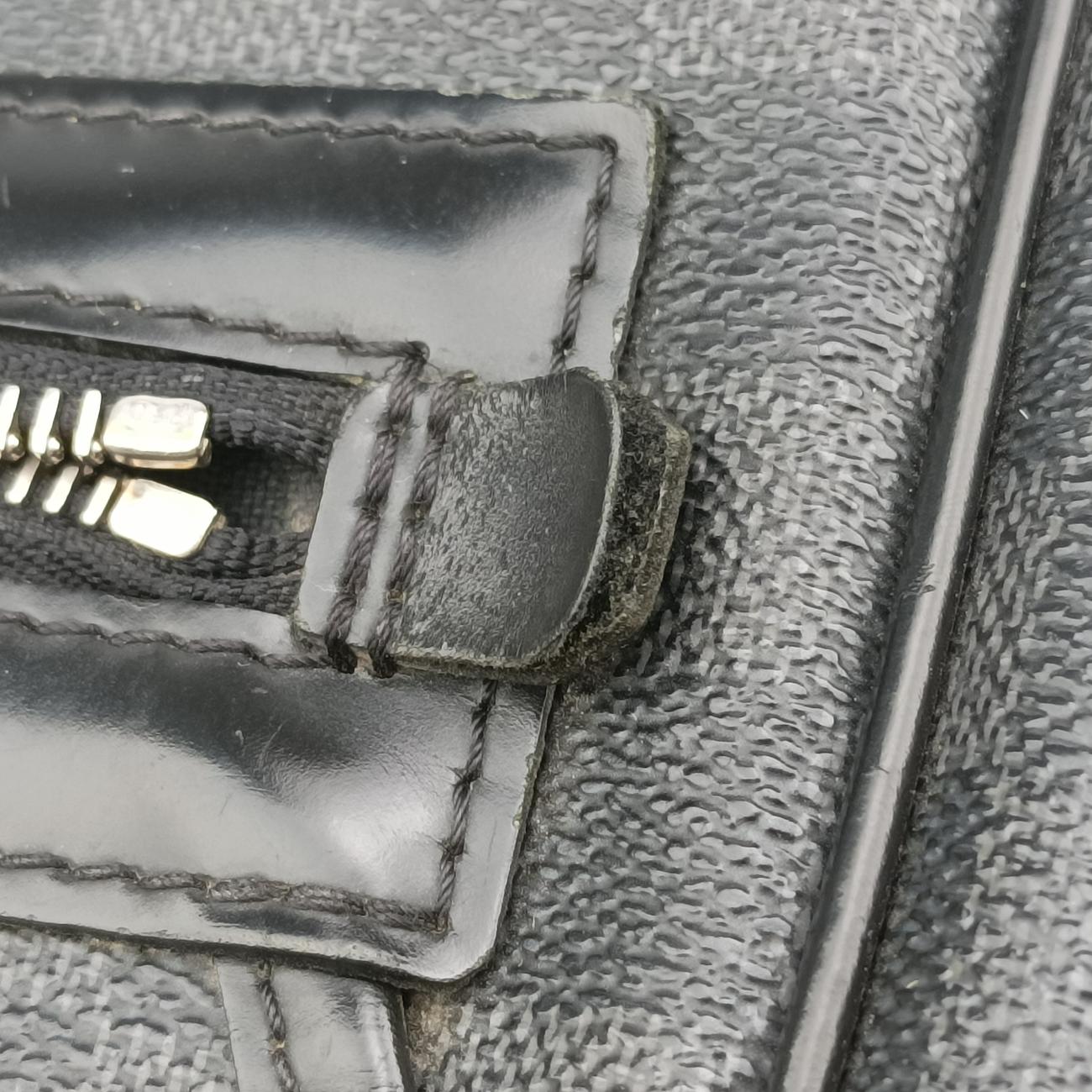 Pre-owned Louis Vuitton DANIEL MM Noir Damier Graphite N58029 shoulderbag | stylenewstar