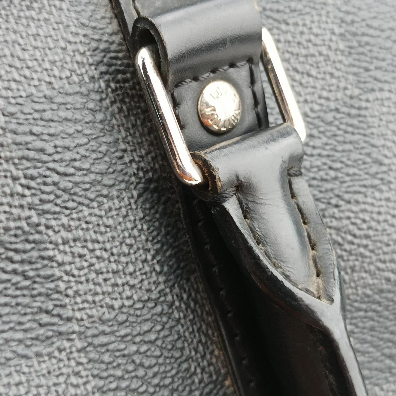 Vintage Louis Vuitton Porte Documents Voyage Noir Damier Graphite N41125 handbag | stylenewstar