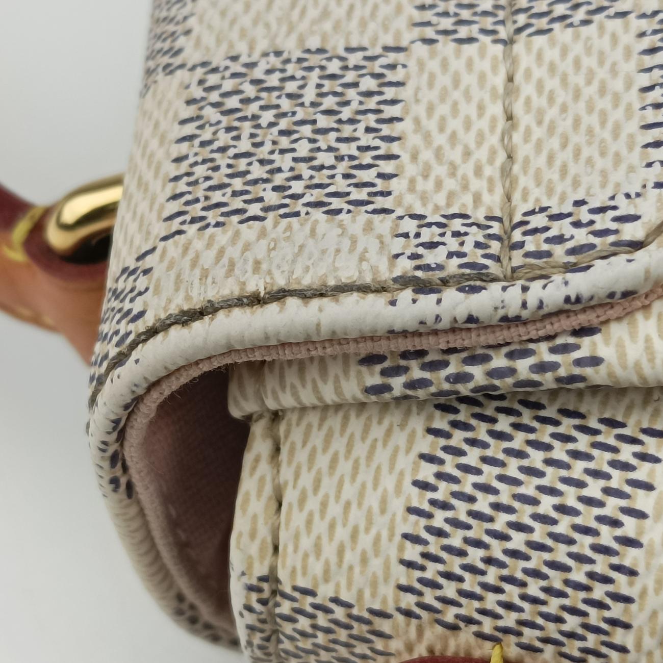 Pre-owned Louis Vuitton CROISETTE Azur Damier Canvas N41581 shoulderbag | stylenewstar