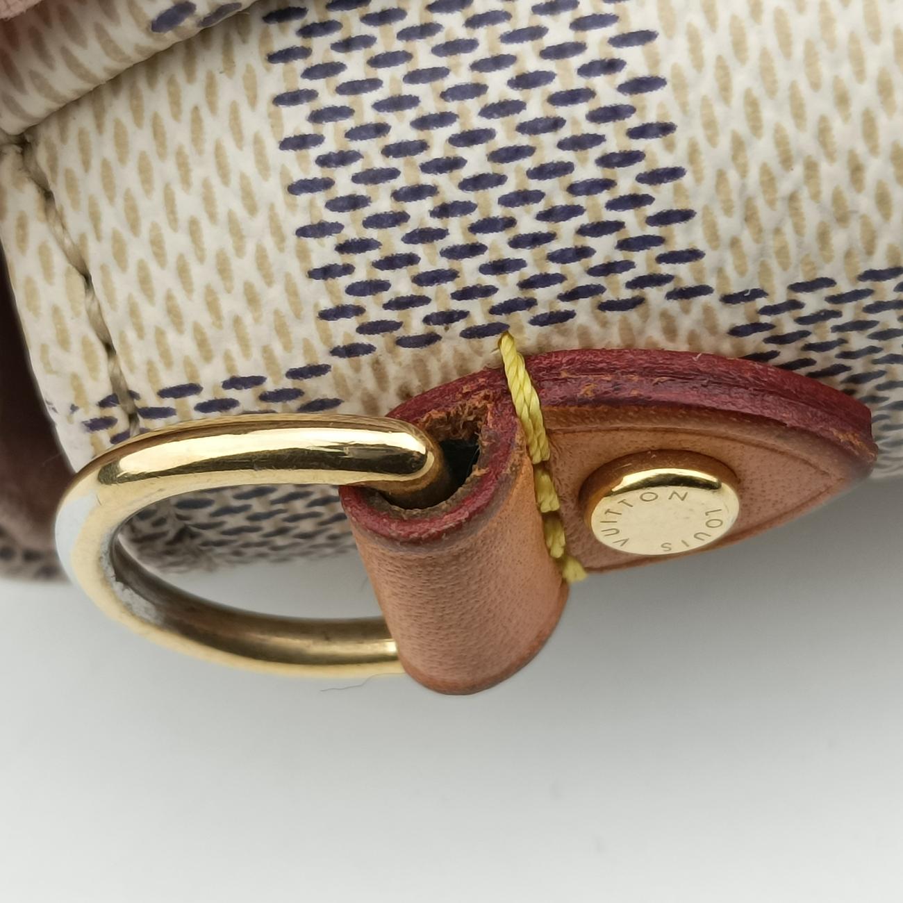 Pre-owned Louis Vuitton CROISETTE Azur Damier Canvas N41581 shoulderbag | stylenewstar