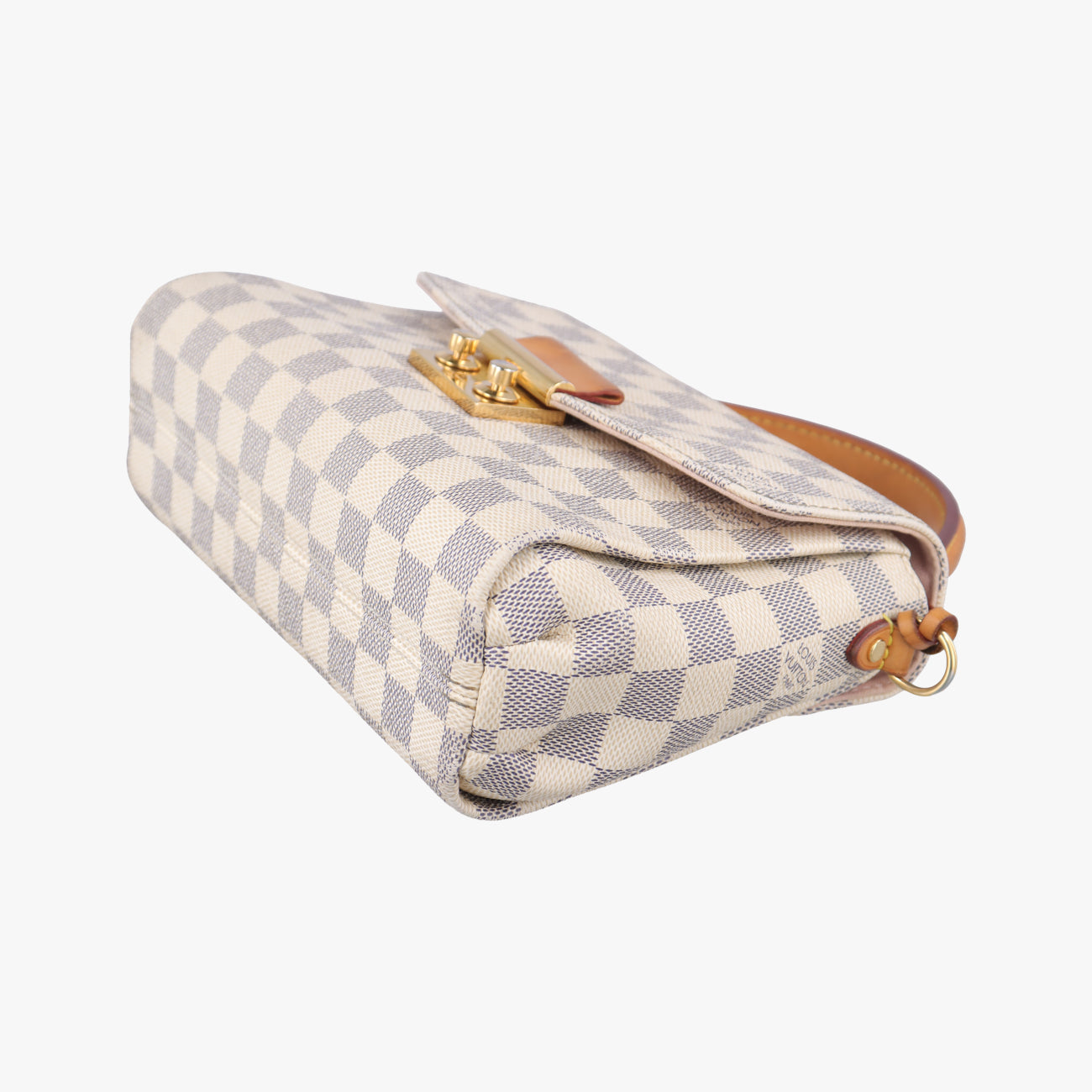 Pre-owned Louis Vuitton CROISETTE Azur Damier Canvas N41581 shoulderbag | stylenewstar