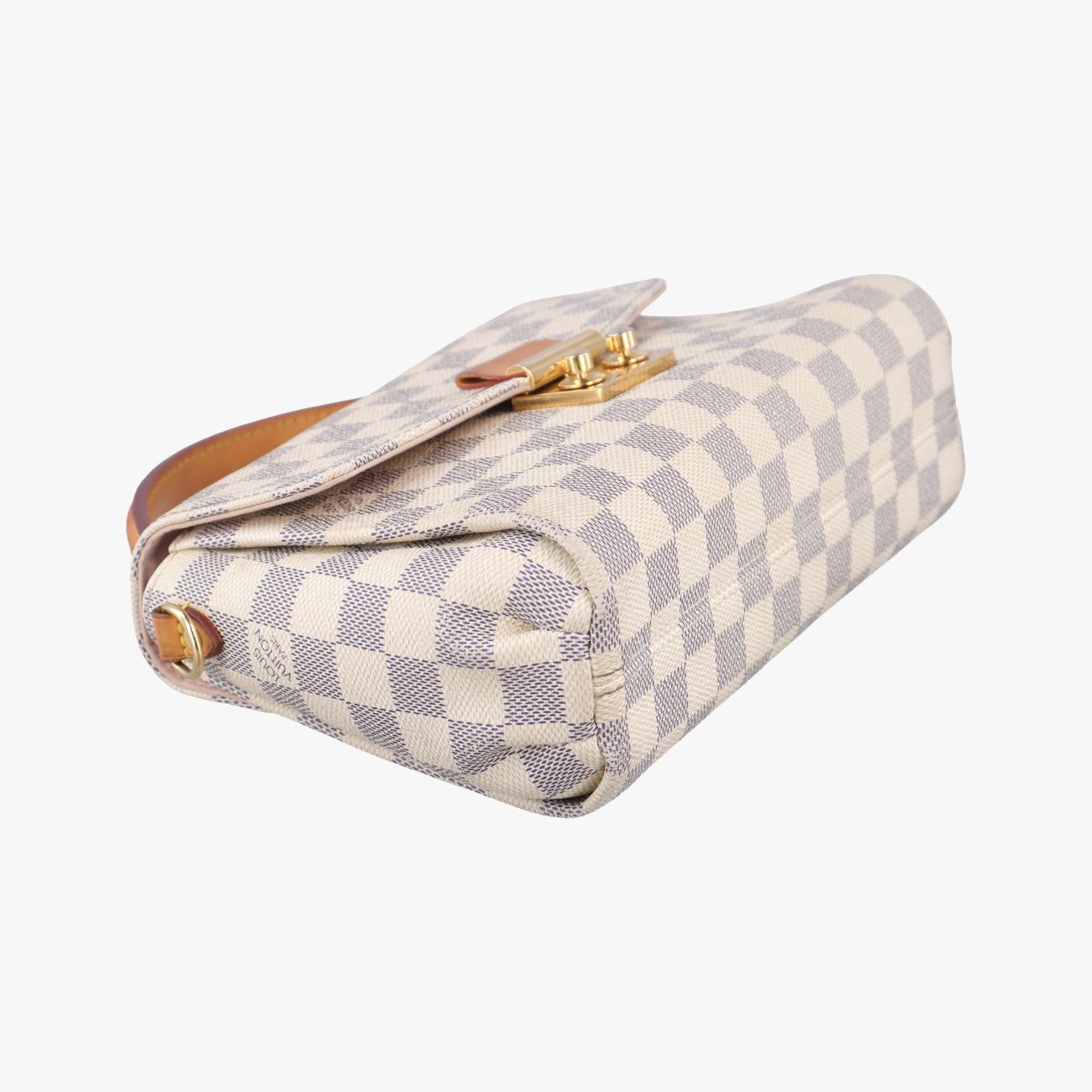 Pre-owned Louis Vuitton CROISETTE Azur Damier Canvas N41581 shoulderbag | stylenewstar