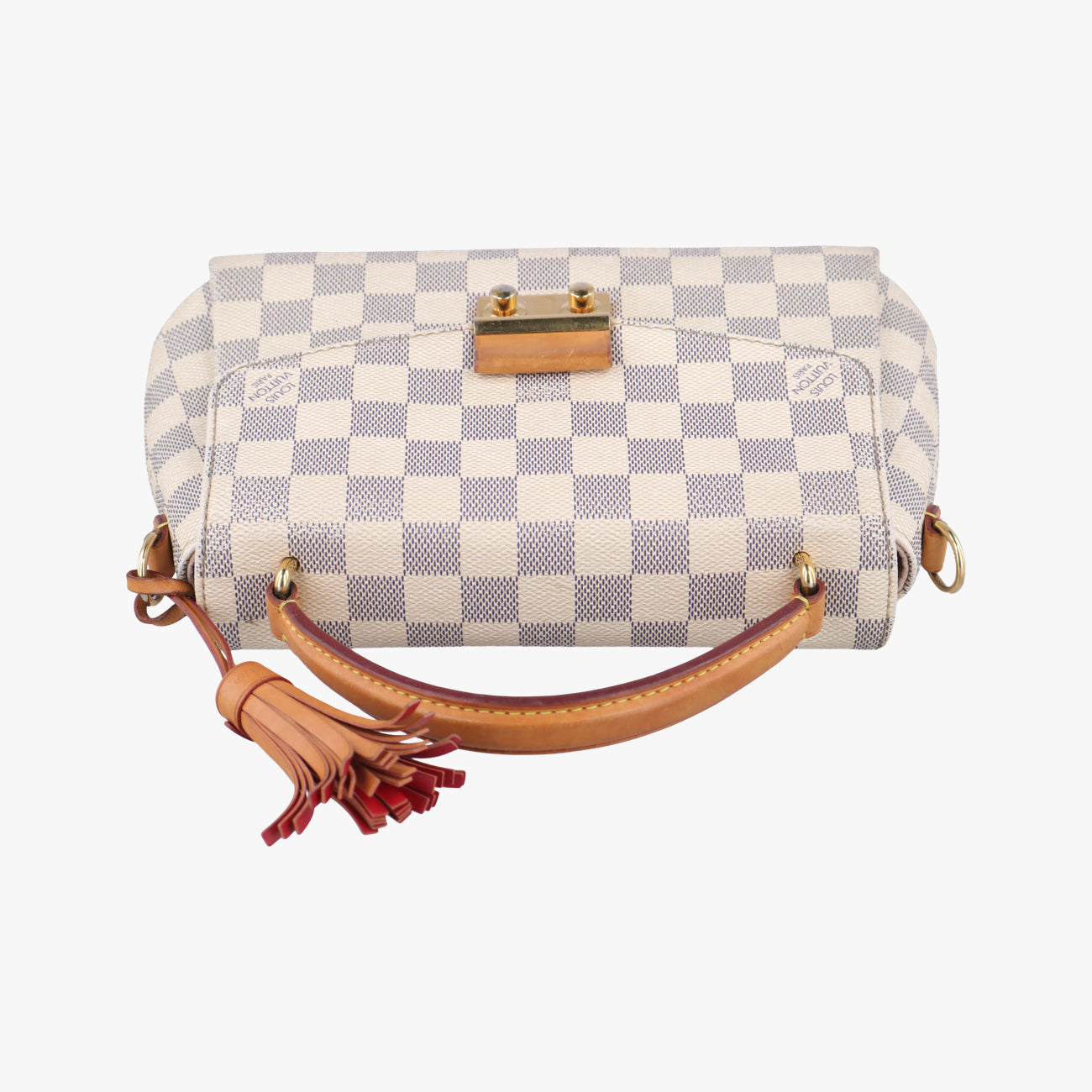 Pre-owned Louis Vuitton CROISETTE Azur Damier Canvas N41581 shoulderbag | stylenewstar