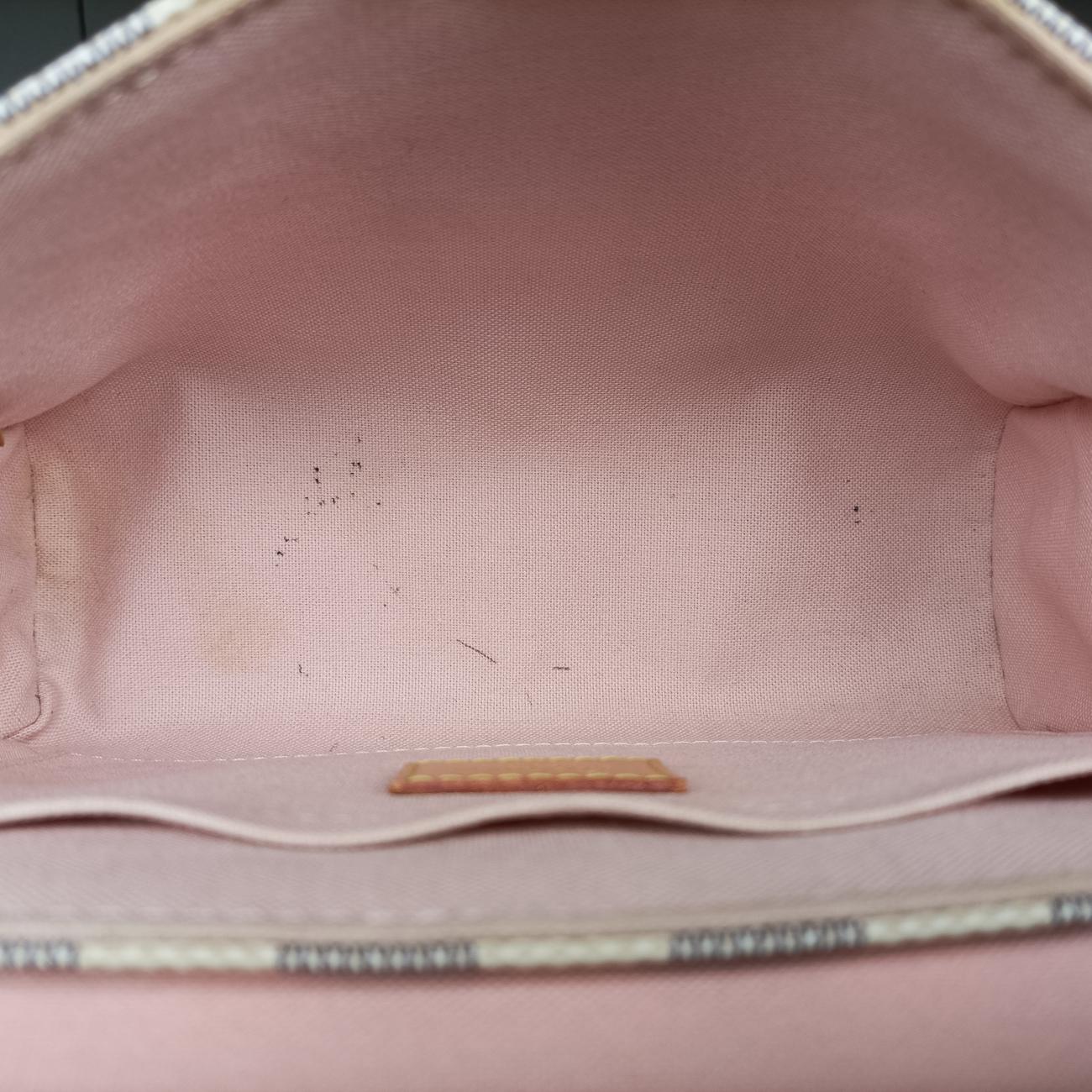 Pre-owned Louis Vuitton CROISETTE Azur Damier Canvas N41581 shoulderbag | stylenewstar