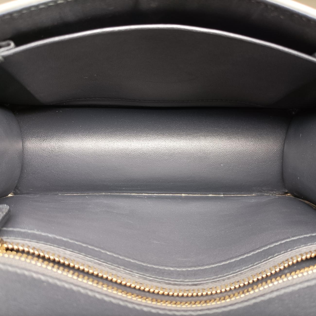 Pre-owned Christian Dior Diorama White Leather  shoulderbag | stylenewstar