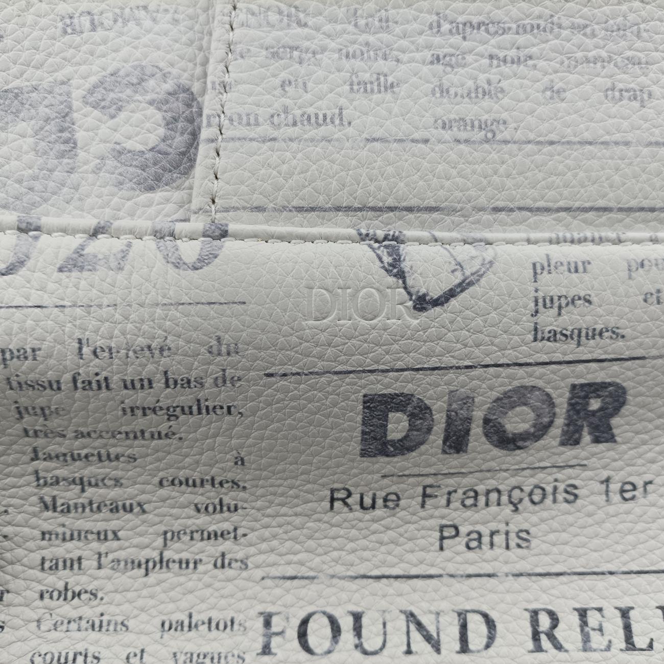 Vintage Christian Dior Saddle White Leather  bum bag/waist bag | stylenewstar