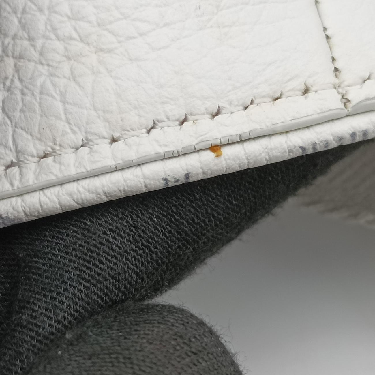 Vintage Christian Dior Saddle White Leather  bum bag/waist bag | stylenewstar