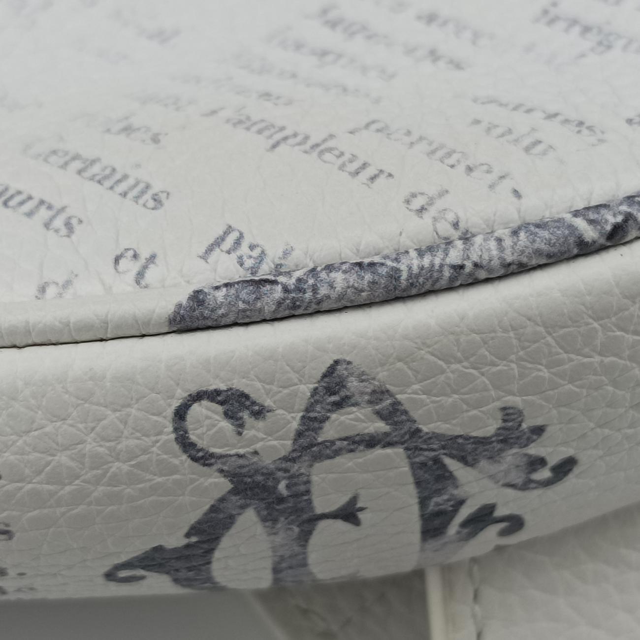 Vintage Christian Dior Saddle White Leather  bum bag/waist bag | stylenewstar