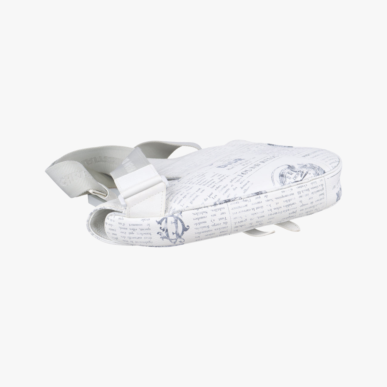 Vintage Christian Dior Saddle White Leather  bum bag/waist bag | stylenewstar