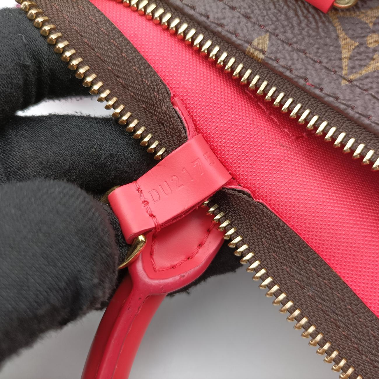 Vintage Louis Vuitton SPEEDY30 brown×Flamingo Monogram Totem M41665 handbag | stylenewstar
