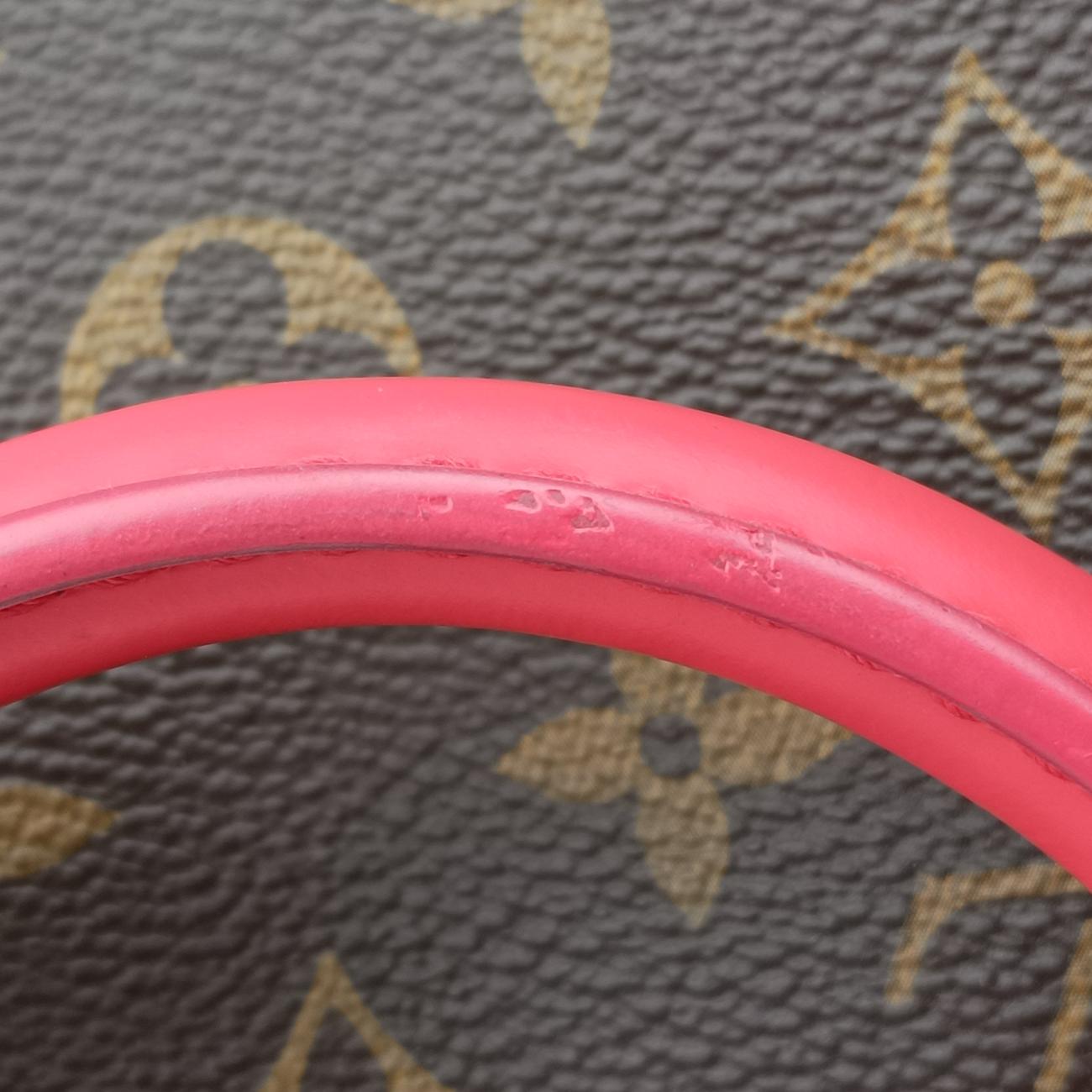 Vintage Louis Vuitton SPEEDY30 brown×Flamingo Monogram Totem M41665 handbag | stylenewstar