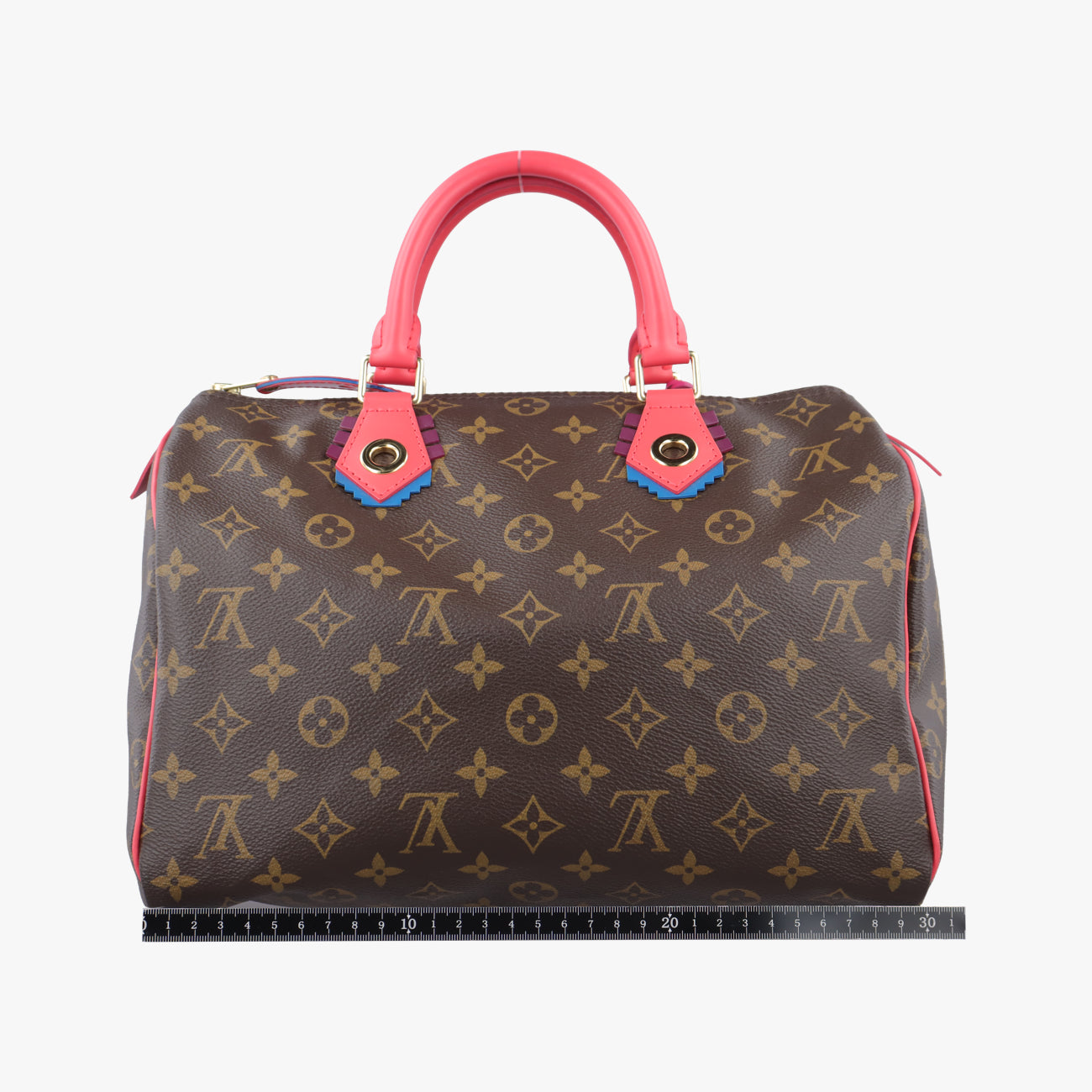 Vintage Louis Vuitton SPEEDY30 brown×Flamingo Monogram Totem M41665 handbag | stylenewstar