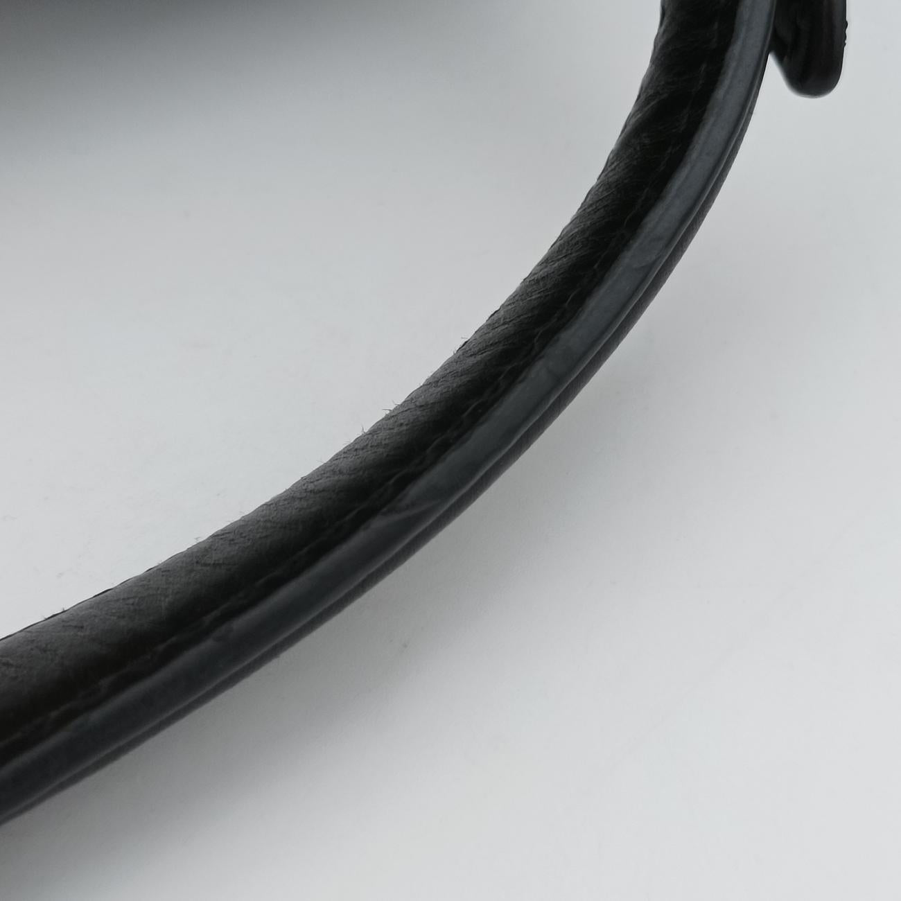 Pre-owned Gucci Sylvie Black×Red×Green Leather 431665 shoulderbag | stylenewstar