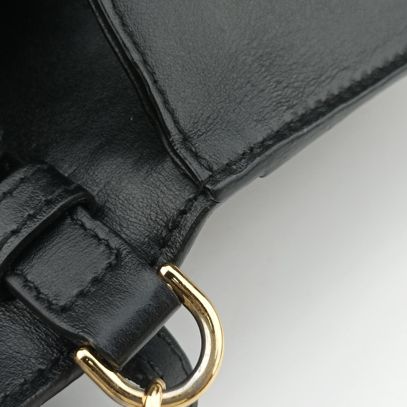 Vintage Gucci Zumi Black Leather 572375 shoulderbag | stylenewstar