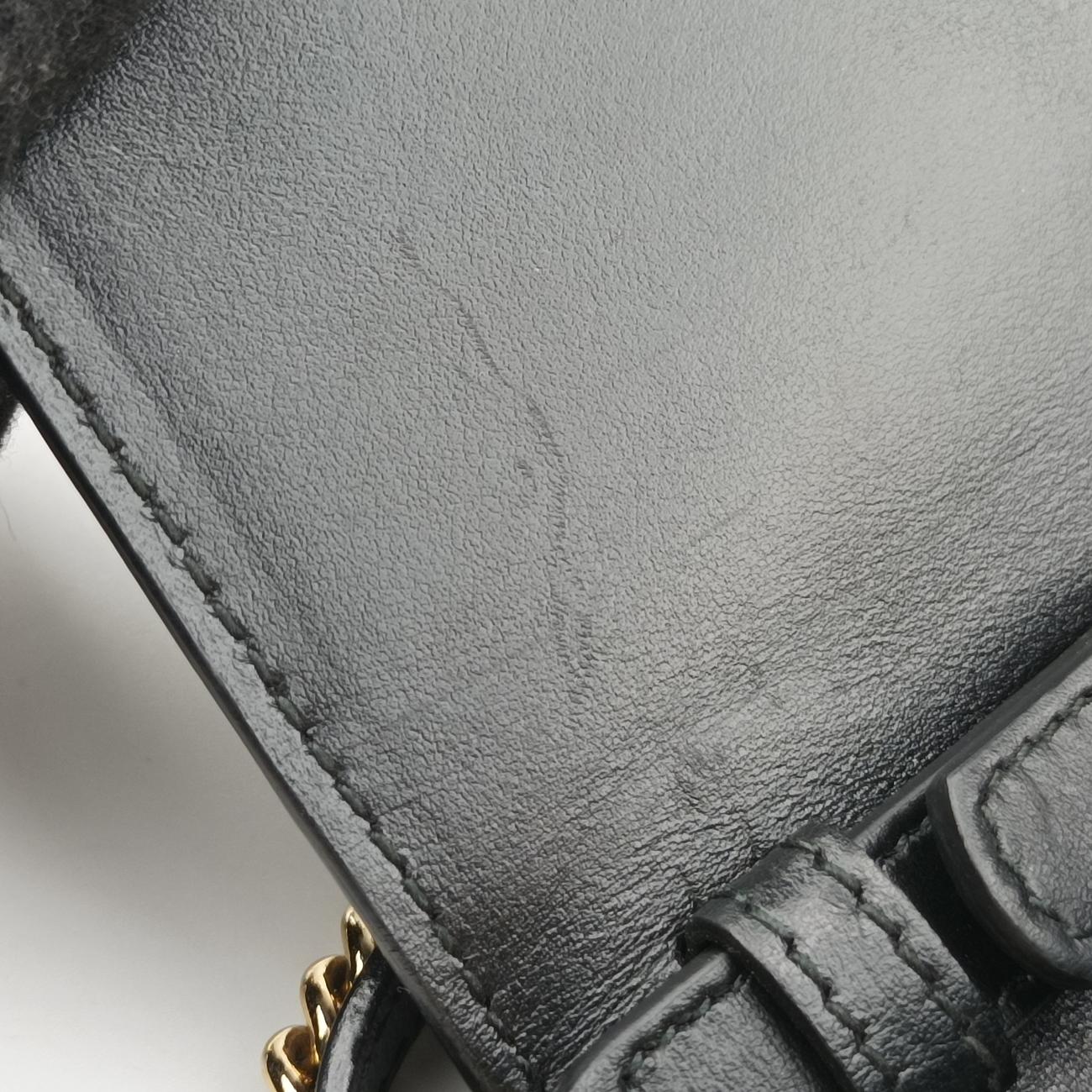 Vintage Gucci Zumi Black Leather 572375 shoulderbag | stylenewstar