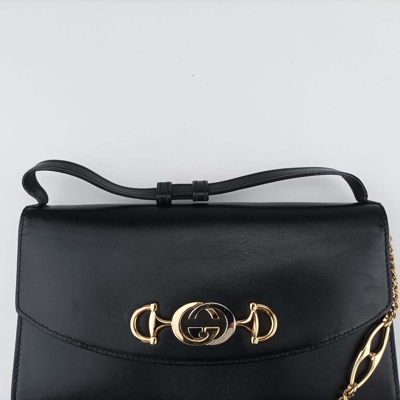 Vintage Gucci Zumi Black Leather 572375 shoulderbag | stylenewstar