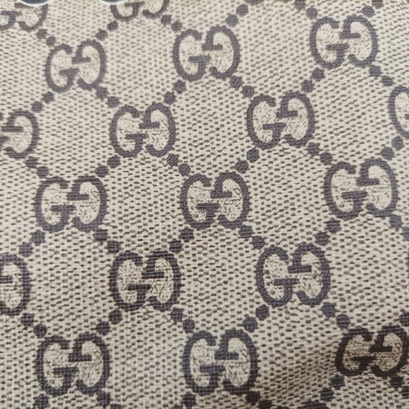 Pre-owned Gucci GG Supreme Bee Beige×Multicolour PVC coated canvas 450950 shoulderbag | stylenewstar